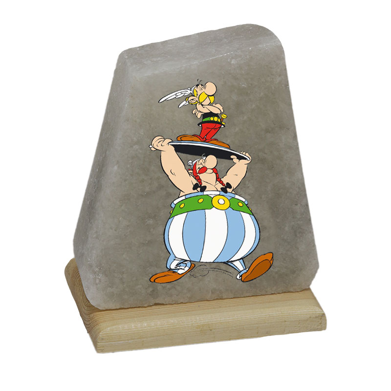 Asteriks ve Oburiks Desenli Tuz Lambası